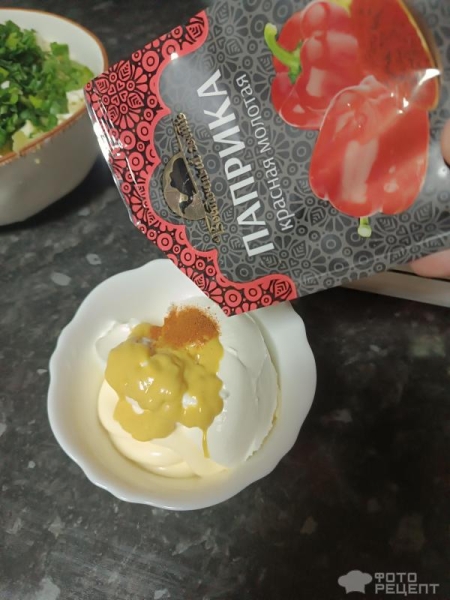 Рецепт: Салат с щавелем, картошкой, яйцами, зеленым луком и горчицей - Заправленный майонезом, сметаной и горчицей Рецепт: Салат с щавелем, картошкой, яйцами, зеленым луком и горчицей - Заправленный майонезом, сметаной и горчицей