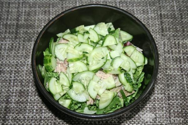 Рецепт: Салат с тунцом и вареными яйцами - Очень легкий и быстрый в приготовлении Рецепт: Салат с тунцом и вареными яйцами - Очень легкий и быстрый в приготовлении