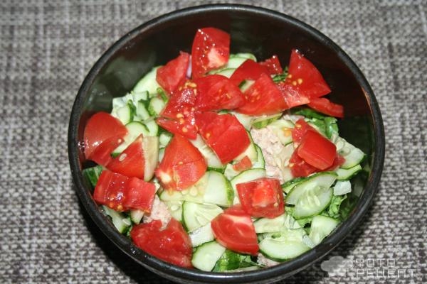 Рецепт: Салат с тунцом и вареными яйцами - Очень легкий и быстрый в приготовлении Рецепт: Салат с тунцом и вареными яйцами - Очень легкий и быстрый в приготовлении