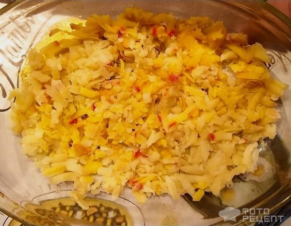 Рецепт: Салат "Селедка под шубой" - С двумя слоями селедки и лука. Рецепт: Салат "Селедка под шубой" - С двумя слоями селедки и лука.