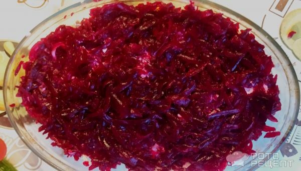 Рецепт: Салат "Селедка под шубой" - С двумя слоями селедки и лука. Рецепт: Салат "Селедка под шубой" - С двумя слоями селедки и лука.