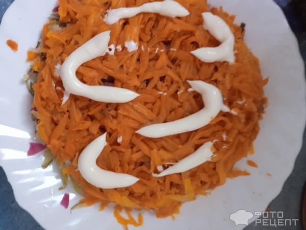 Рецепт: Салат "Ваня Кучерявый" - Со шпротами