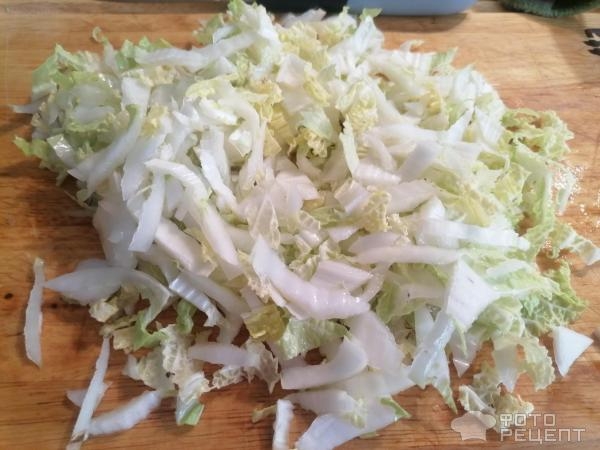 Рецепт: Салат Витаминный по- простому - с красной натуральной фасолью