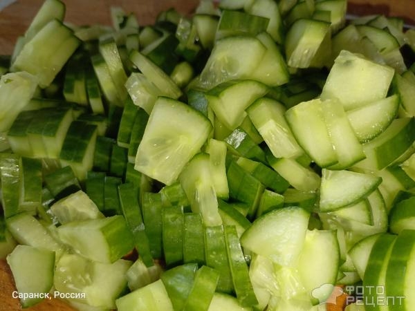 Рецепт: Салат зеленый - Из всего зелёного с вашего огорода) Пожуём витамишки)