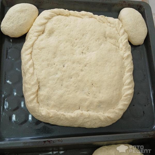 Рецепт: Сдобный пирог с капустой для всей семьи - Любимый рецепт творожного дрожжевого теста для несладких пирогов Рецепт: Сдобный пирог с капустой для всей семьи - Любимый рецепт творожного дрожжевого теста для несладких пирогов