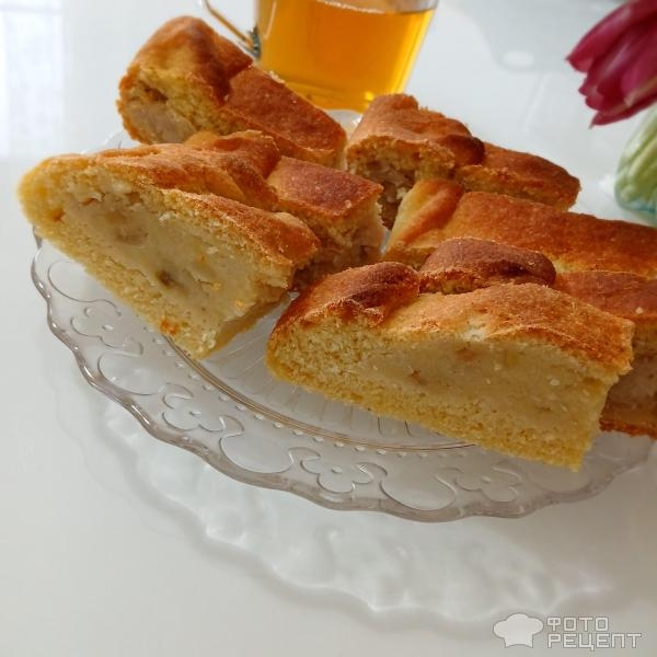 Рецепт: Сдобный пирог с капустой для всей семьи - Любимый рецепт творожного дрожжевого теста для несладких пирогов Рецепт: Сдобный пирог с капустой для всей семьи - Любимый рецепт творожного дрожжевого теста для несладких пирогов