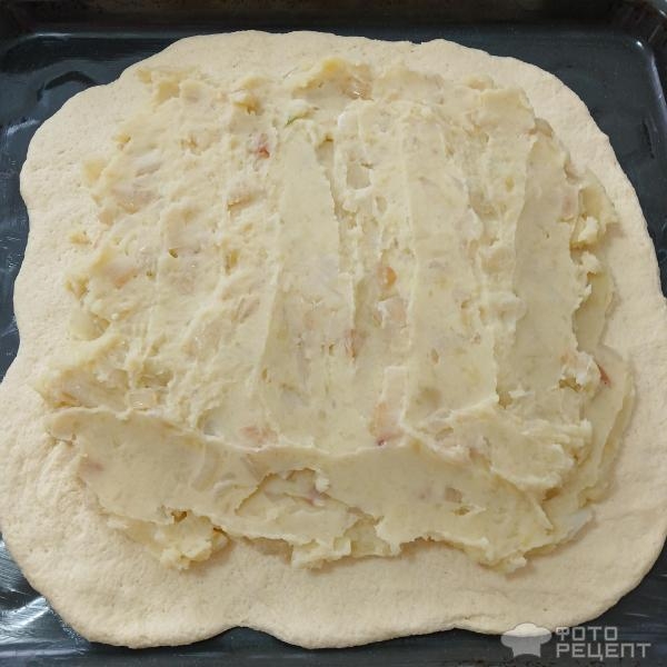 Рецепт: Сдобный пирог с капустой для всей семьи - Любимый рецепт творожного дрожжевого теста для несладких пирогов Рецепт: Сдобный пирог с капустой для всей семьи - Любимый рецепт творожного дрожжевого теста для несладких пирогов