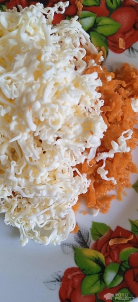 Рецепт: Селедочная намазка а-ля красная икра - С морковью Рецепт: Селедочная намазка а-ля красная икра - С морковью