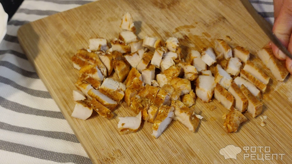 Рецепт: Шаурма с кабачком и курицей гриль - Так кабачки Вы еще точно не готовили!))))