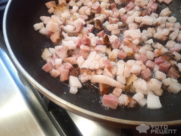 Рецепт: Щи дальневосточные - с кальмарами и копченостями Рецепт: Щи дальневосточные - с кальмарами и копченостями