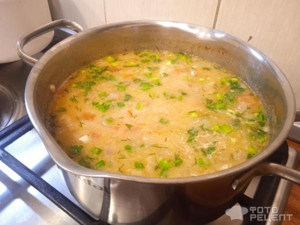 Рецепт: Щи из говядины и квашеной капусты - со сметанной заливкой Рецепт: Щи из говядины и квашеной капусты - со сметанной заливкой