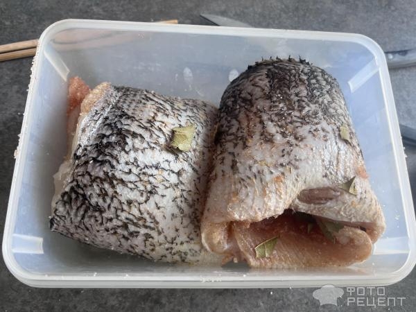 Рецепт: Щука вяленая - Сушим на балконе Рецепт: Щука вяленая - Сушим на балконе