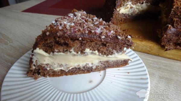 Рецепт: Шоколадный торт - Простой и вкусный. Рецепт: Шоколадный торт - Простой и вкусный.