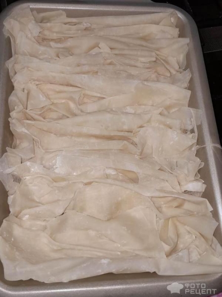 Рецепт: Слоеный сырный пирог из теста "Фило" - Пирог из теста "Фило" с грушей и сыром бри Рецепт: Слоеный сырный пирог из теста "Фило" - Пирог из теста "Фило" с грушей и сыром бри