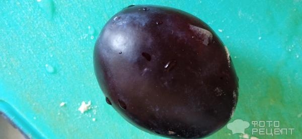 Рецепт: Слойки со сливами - в духовке, простой рецепт