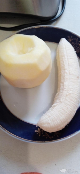 Рецепт: Смузи фруктовый - С микрозеленью зелёного горошка Рецепт: Смузи фруктовый - С микрозеленью зелёного горошка