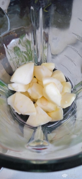 Рецепт: Смузи фруктовый - С микрозеленью зелёного горошка Рецепт: Смузи фруктовый - С микрозеленью зелёного горошка