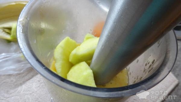 Рецепт: Смузи фруктовый с пломбиром - быстрый , вкусный десерт. Рецепт: Смузи фруктовый с пломбиром - быстрый , вкусный десерт.