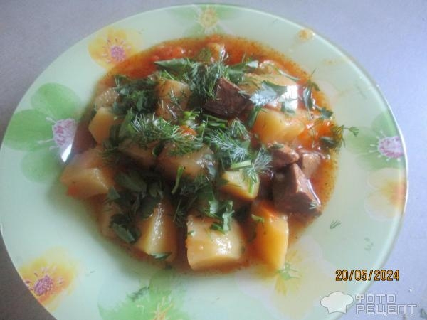 Рецепт: СоУз (соУс, соУзи) - закавказский картофельный густой суп (ударение на У) Рецепт: СоУз (соУс, соУзи) - закавказский картофельный густой суп (ударение на У)