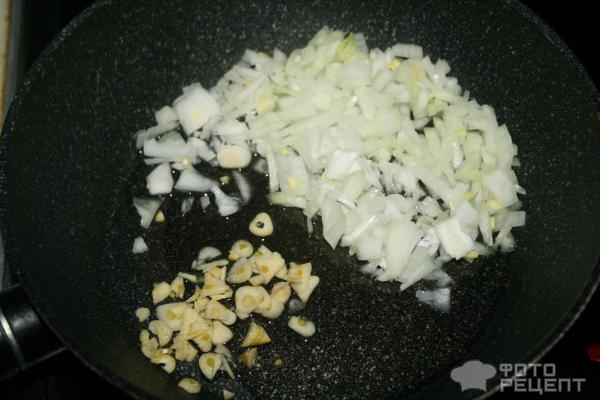 Рецепт: Спагетти в сливочном соусе с куриным филе - с овощами Рецепт: Спагетти в сливочном соусе с куриным филе - с овощами