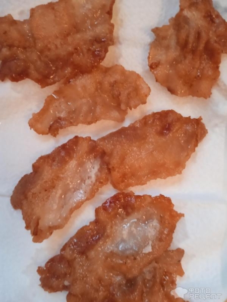 Рецепт: Суп пюре - Тыквенный суп с кабачком и беконом