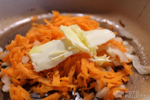 Рецепт: Суп с креветками и сыром - со сливками Рецепт: Суп с креветками и сыром - со сливками