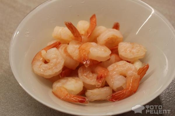 Рецепт: Суп с креветками и сыром - со сливками Рецепт: Суп с креветками и сыром - со сливками