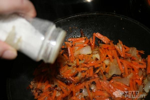 Рецепт: Суп с пастой ротелли - овощной