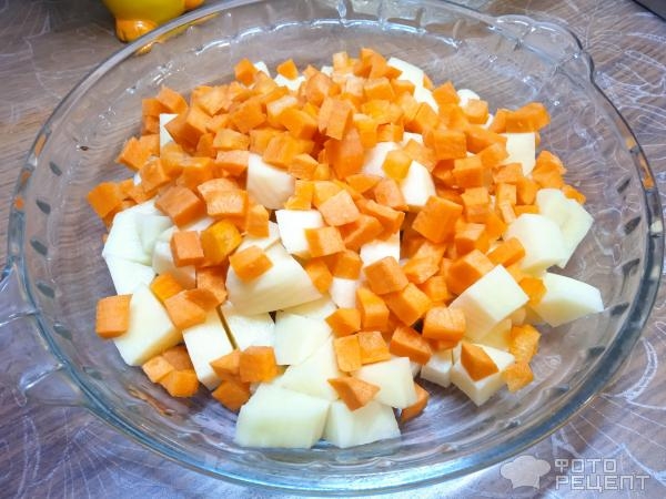 Рецепт: Суп со щавелем - и тушенкой Рецепт: Суп со щавелем - и тушенкой