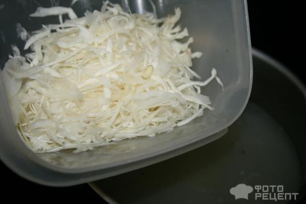 Рецепт: Суп свекольный - с консервированной фасолью Рецепт: Суп свекольный - с консервированной фасолью