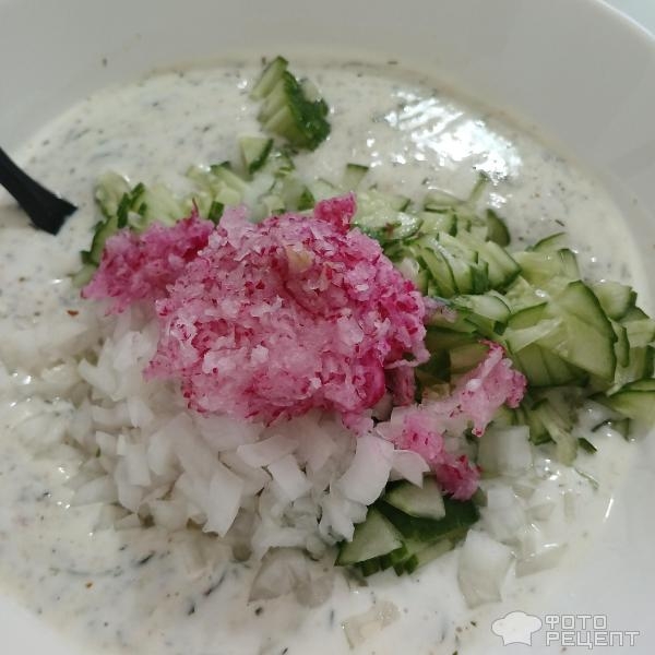 Рецепт: Суп "Таратор" - Болгарский вариант окрошки: холодный летний суп Таратор. Необычное и безумно вкусное сочетание ингредиентов. Рецепт: Суп "Таратор" - Болгарский вариант окрошки: холодный летний суп Таратор. Необычное и безумно вкусное сочетание ингредиентов.