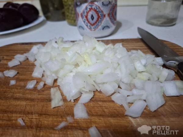 Рецепт: Свекольный салат с яйцами и горошком - В моем исполнении. Рецепт: Свекольный салат с яйцами и горошком - В моем исполнении.