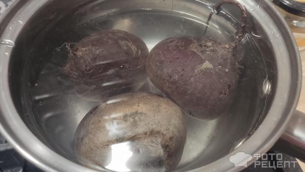 Рецепт: Свекольный салат - с морской капустой