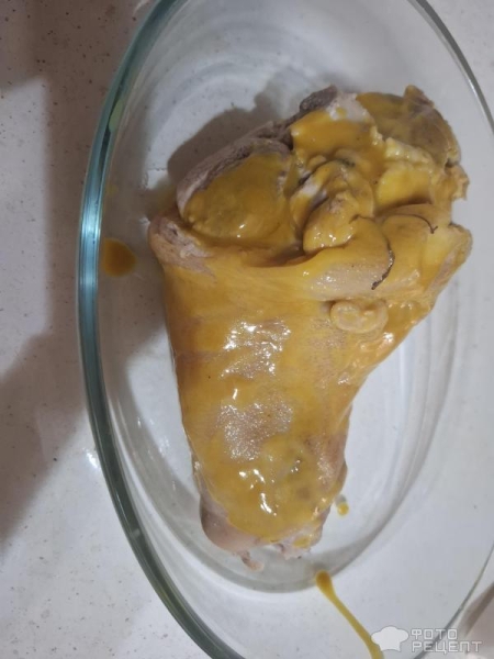 Рецепт: Свиная рулька в горчично - медовом соусе - Готовлю с любовью. Рецепт: Свиная рулька в горчично - медовом соусе - Готовлю с любовью.