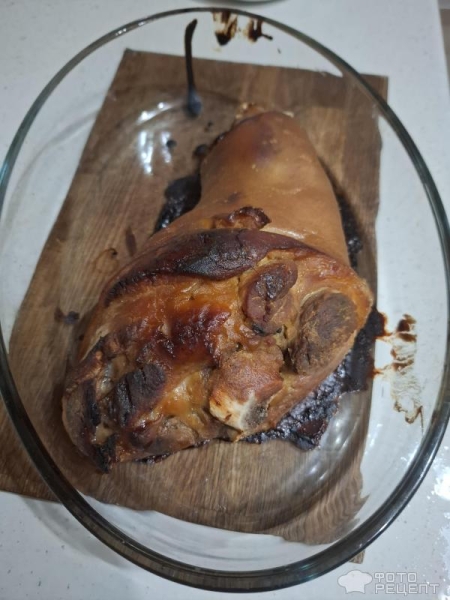 Рецепт: Свиная рулька в горчично - медовом соусе - Готовлю с любовью. Рецепт: Свиная рулька в горчично - медовом соусе - Готовлю с любовью.