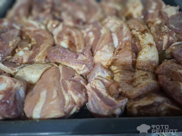 Рецепт: Свинные ребрышки в духовке - Готовлю с любовью.