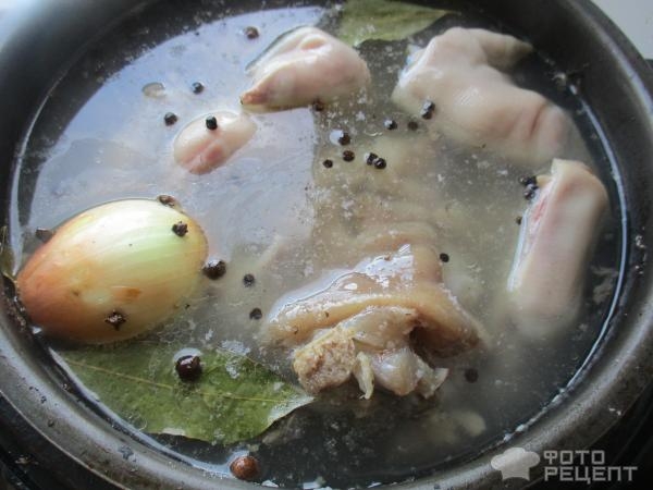 Рецепт: Свиные ножки запеченные - в азиатском стиле