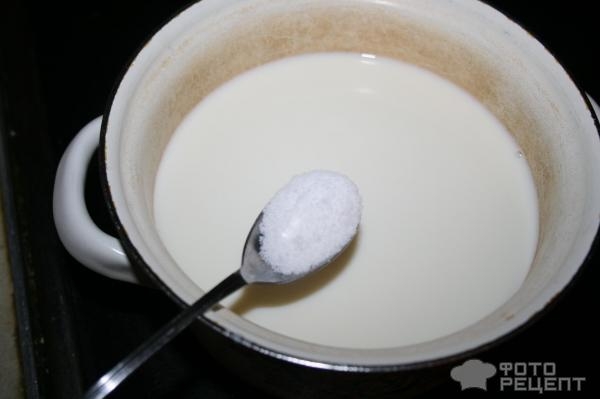 Рецепт: Сыр домашний - Из молока и сметаны Рецепт: Сыр домашний - Из молока и сметаны