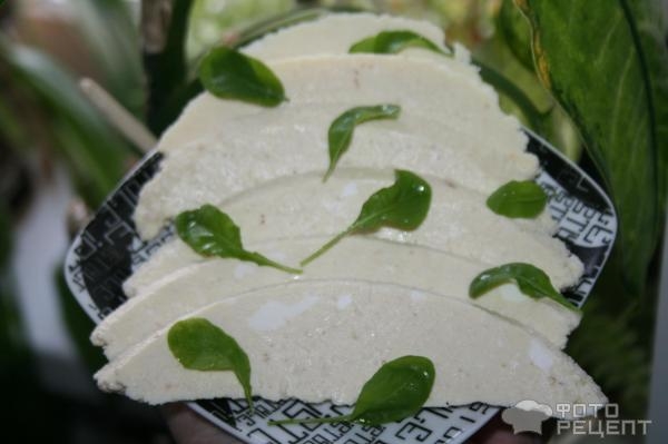 Рецепт: Сыр домашний - Из молока и сметаны Рецепт: Сыр домашний - Из молока и сметаны