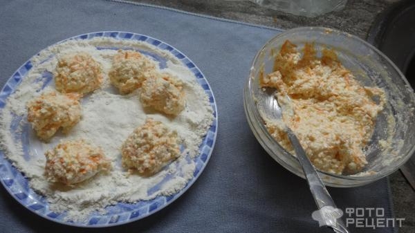 Рецепт: Сырники "Сочные" с морковью - Очень пышные и сочные. Рецепт: Сырники "Сочные" с морковью - Очень пышные и сочные.