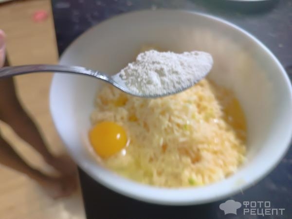 Рецепт: Сырные шарики - По-домашнему Рецепт: Сырные шарики - По-домашнему