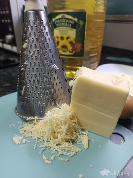 Рецепт: Сырные шарики - По-домашнему Рецепт: Сырные шарики - По-домашнему