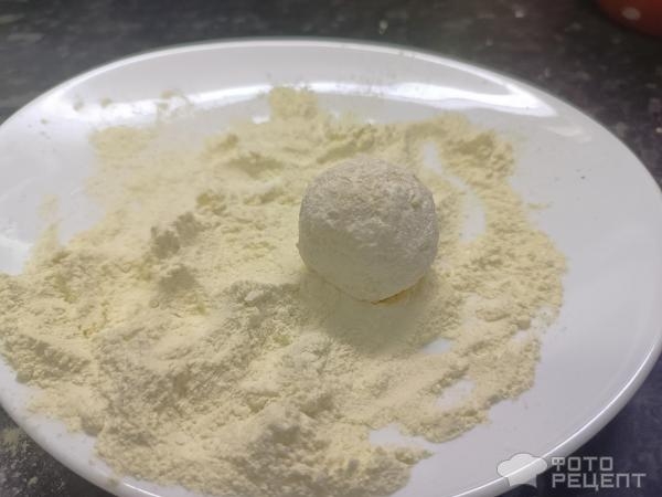 Рецепт: Сырные шарики - По-домашнему Рецепт: Сырные шарики - По-домашнему