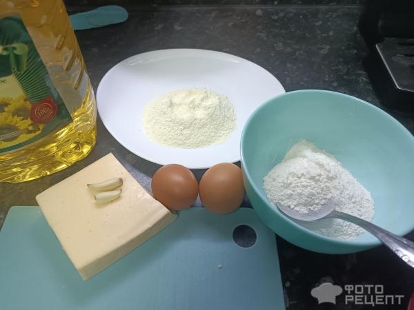 Рецепт: Сырные шарики - По-домашнему Рецепт: Сырные шарики - По-домашнему