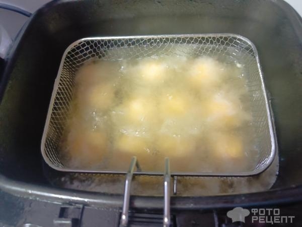 Рецепт: Сырные шарики - По-домашнему Рецепт: Сырные шарики - По-домашнему