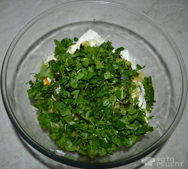 Рецепт: Сырный пирог из лаваша - Горячий завтрак с пряными травами, творогом и болгаским перцем Рецепт: Сырный пирог из лаваша - Горячий завтрак с пряными травами, творогом и болгаским перцем