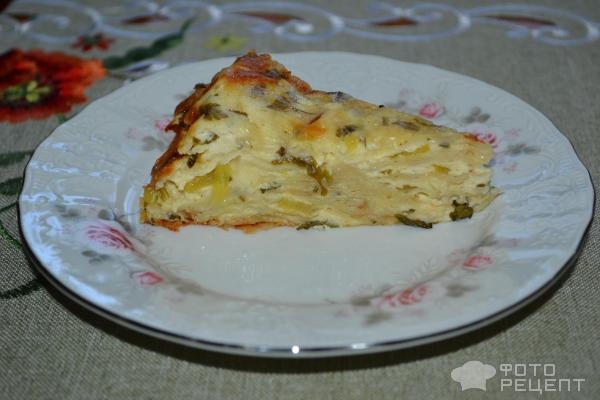 Рецепт: Сырный пирог из лаваша - Горячий завтрак с пряными травами, творогом и болгаским перцем Рецепт: Сырный пирог из лаваша - Горячий завтрак с пряными травами, творогом и болгаским перцем