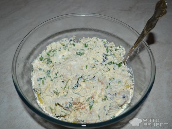 Рецепт: Сырный пирог из лаваша - Горячий завтрак с пряными травами, творогом и болгаским перцем Рецепт: Сырный пирог из лаваша - Горячий завтрак с пряными травами, творогом и болгаским перцем