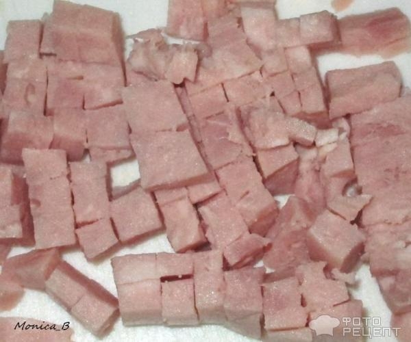 Рецепт: Сырный суп с ветчиной - и свежей зеленью Рецепт: Сырный суп с ветчиной - и свежей зеленью