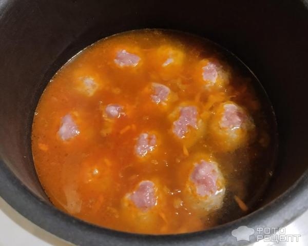 Рецепт: Тефтели в мультиварке из утки и курицы - с паприкой, без томата Рецепт: Тефтели в мультиварке из утки и курицы - с паприкой, без томата